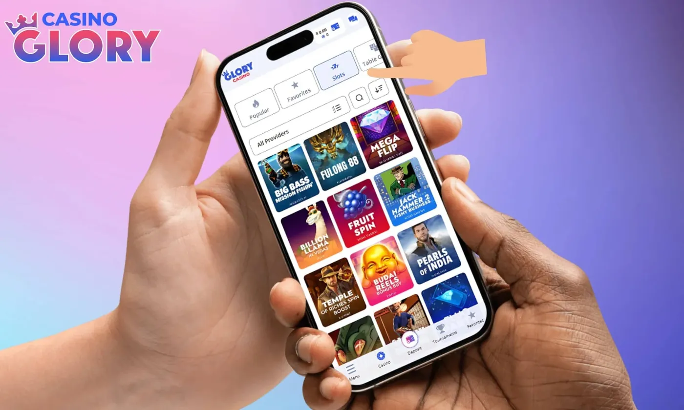 Start to play at casino